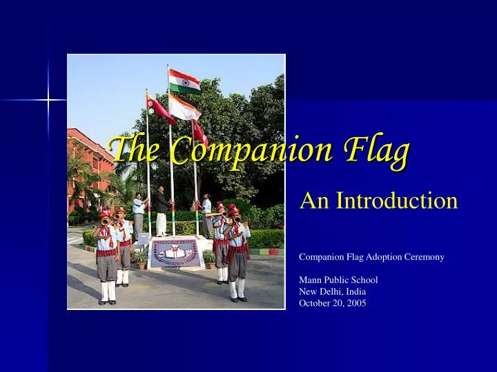 the companion flag