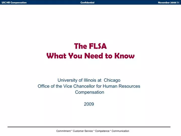 the flsa what you need to know