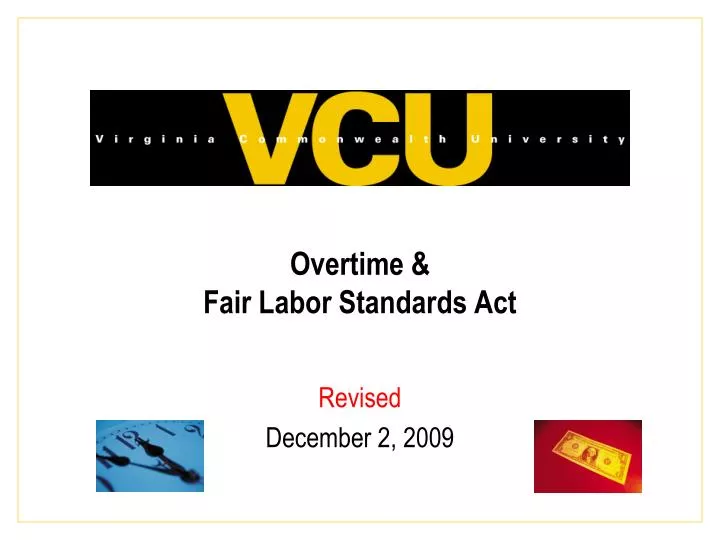 overtime fair labor standards act