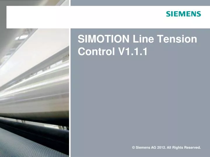 simotion line tension control v1 1 1