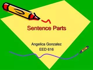 Sentence Parts