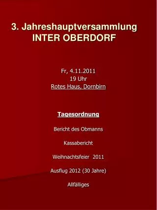 3 jahreshauptversammlung inter oberdorf