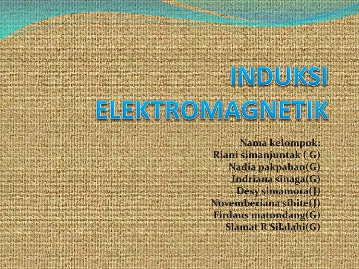 induksi elektromagnetik