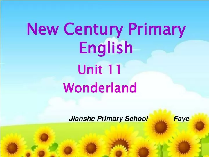 new century primary english