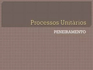 processos unit rios