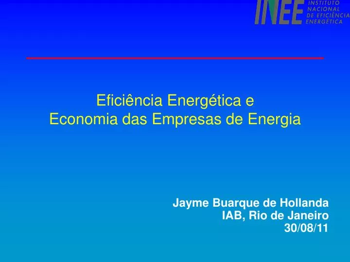 efici ncia energ tica e economia das empresas de energia