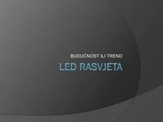 budu nost ili trend