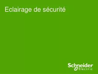 eclairage de s curit