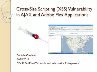 Cross-Site Scripting (XSS) Vulnerability in AJAX and Adobe Flex Applications