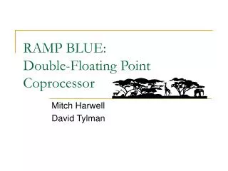 RAMP BLUE: Double-Floating Point Coprocessor