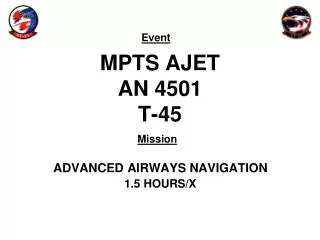 MPTS AJET AN 4501 T-45
