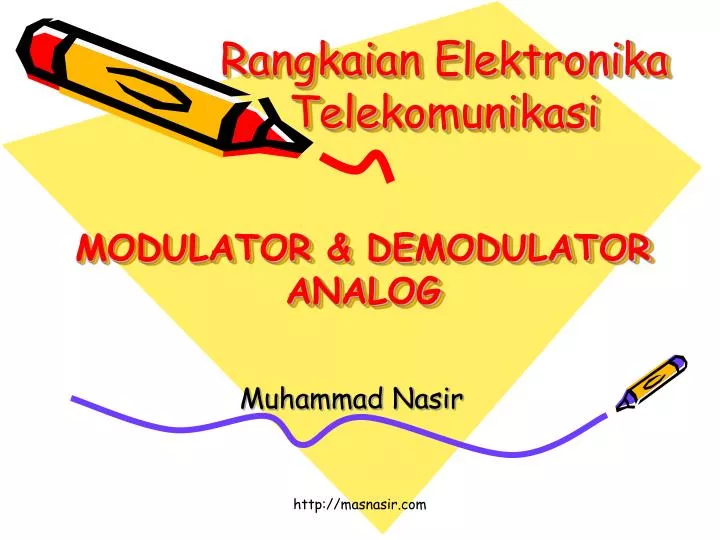 rangkaian elektronika telekomunikasi