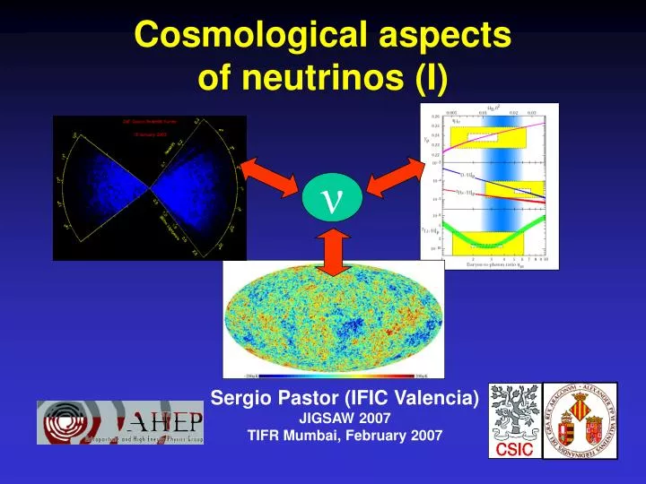 cosmological aspects of neutrinos i