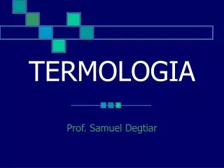 termologia