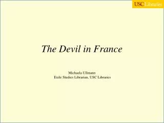 The Devil in France