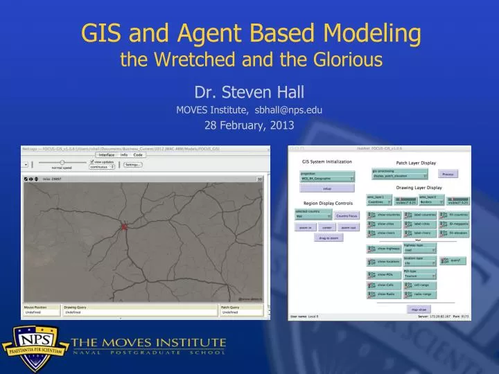 gis and agent based modeling the wretched and the glorious