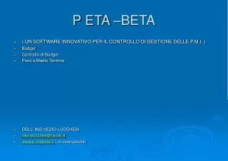 p eta beta