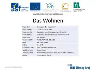 das wohnen