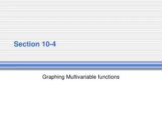 Section 10-4