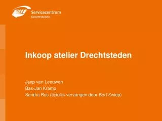 inkoop atelier drechtsteden