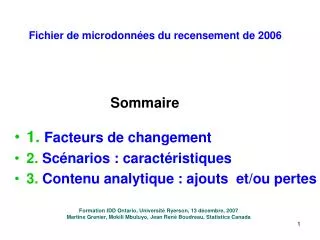 fichier de microdonn es du recensement de 2006