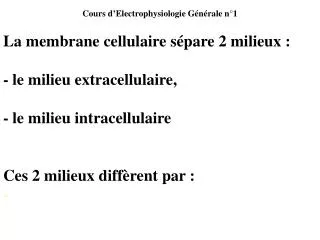 cours d electrophysiologie g n rale n 1