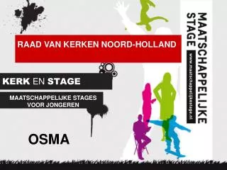 kerk en stage
