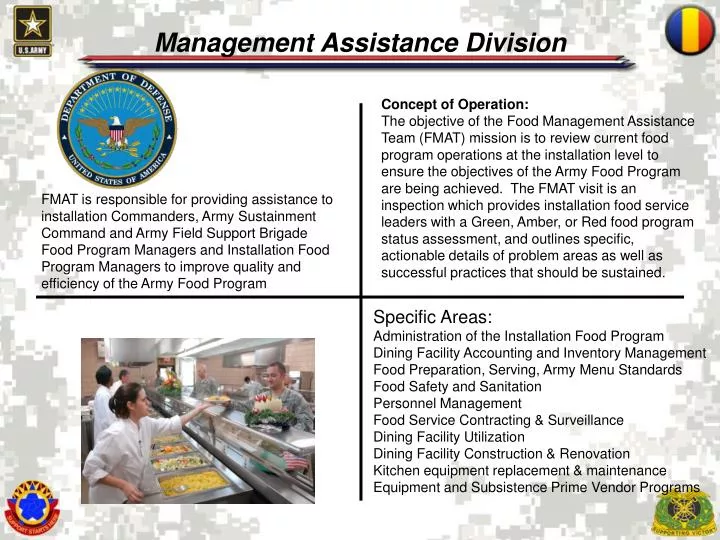 management assistance division