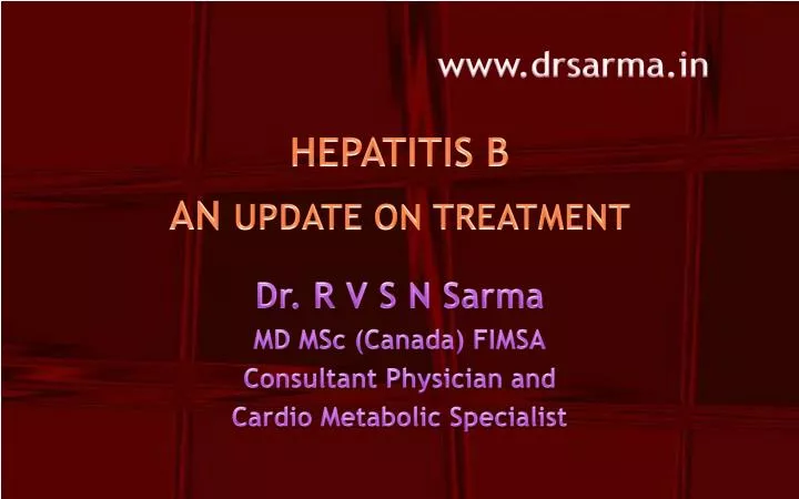 hepatitis b an update on treatment