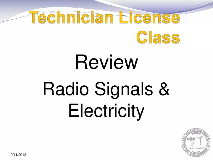 technician license class