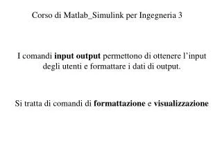 corso di matlab simulink per ingegneria 3