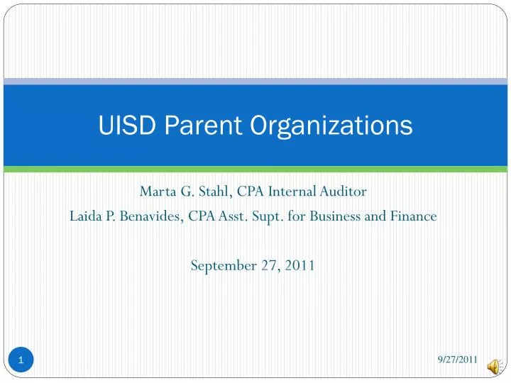 uisd parent organizations