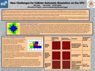 New Challenges for Cellular Automata Simulation on the GPU