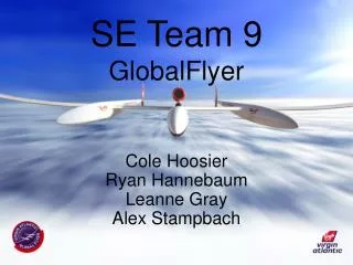 SE Team 9 GlobalFlyer