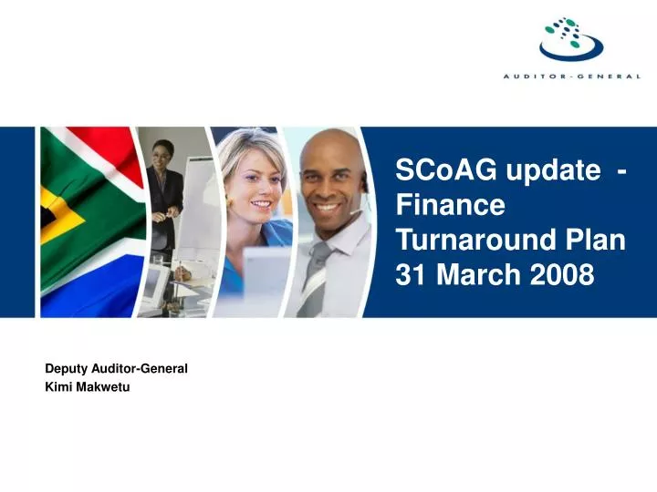 scoag update finance turnaround plan 31 march 2008