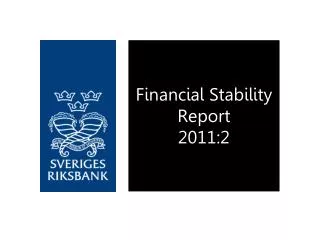 Financial Stability Report 2011:2