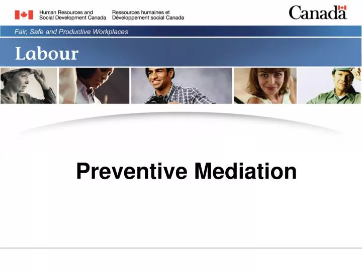 preventive mediation
