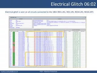 Electrical Glitch 06:02