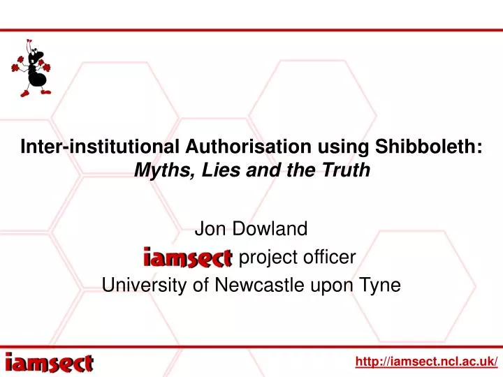 inter institutional authorisation using shibboleth myths lies and the truth