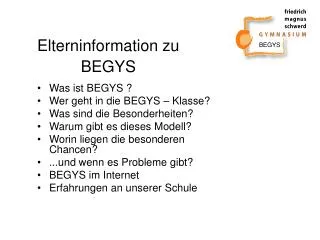 elterninformation zu begys