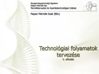 technol giai folyamatok tervez se 6 el ad s