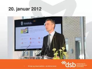 20 januar 2012