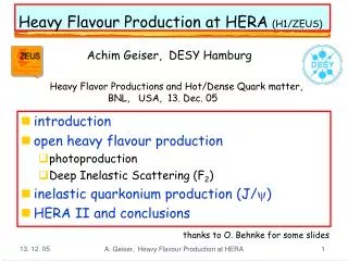 Heavy Flavour Production at HERA (H1/ZEUS)