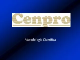metodologia cient fica