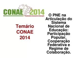 tem rio conae 2014