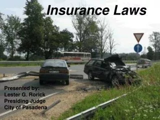 Insurance Laws