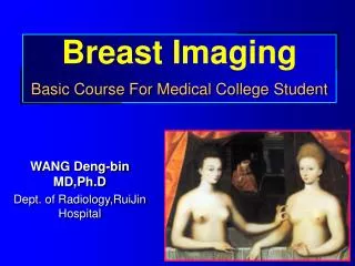 Breast Imaging Basic Course For Medical College Student