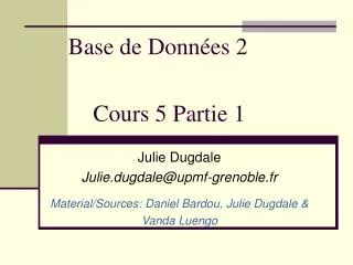 base de donn es 2
