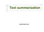 PPT - Summarization in any Subject PowerPoint Presentation, free ...
