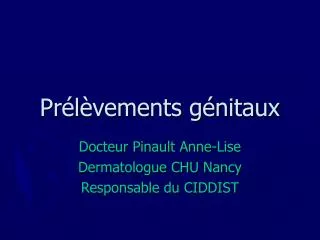 pr l vements g nitaux
